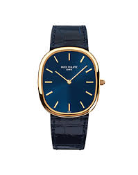 Patek PhilippeGolden Ellipse of blue dial replica